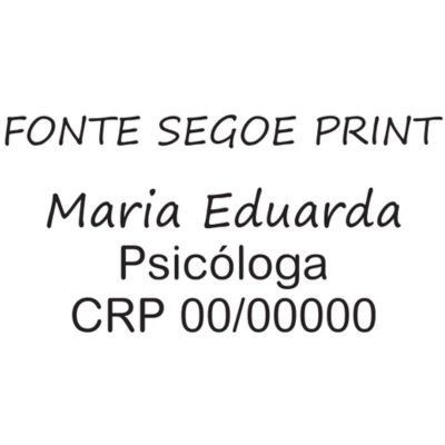 FONTE SEGOE PRINT
